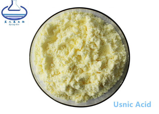 Usnic Acid Pure Plant Extracts , 98% Usnea Lichen Extract Cosmetic Raw Materials
