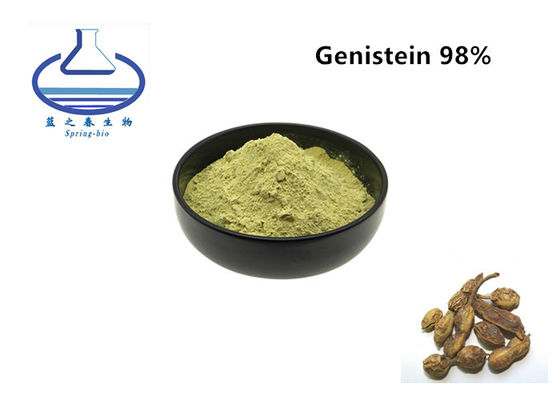 Gıda Sınıfı Sophora Japonica Özü Genistein 98% CAS 446-72-0